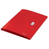 Ekologické tříchlopňové desky Leitz Recycle A4 PP červené
