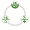 Ekologické tříchlopňové desky Leitz Recycle A4 PP zelené