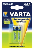 Nabíjecí baterie VARTA AAA 1000mAh 2ks