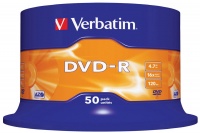 DVD-R Verbatim 4,7GB/16x 50-pack